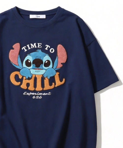 Disney(ディズニー)の「2026SS Disney/ディズニー ミッキー/ズートピア/ベイマックス/スティッチ/101わんちゃん/プーさん/トイ・ストーリー フロント/バックサガラ刺繍/ラインストーン オーバーサイズ 半袖Tシャツ(Tシャツ/カットソー・レディース・グリーン系その他/ブルー系その他/グレー系その他2/オレンジ系その他/オレンジ/ネイビー/イエロー/パープル/ベージュ/スミクロ/グレー系その他/ブラック/スカイブルー/クリーム/アッシュグレー/グリーン/ピンク/ライム/ホワイト/モカ/ブルー系その他2/ブラック系その他2/グレー系その他3/パープル系その他/ブラック系その他/カーキ/ピンク系その他/グレー系その他4・M/L)」の19枚目の写真