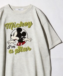 2026SS Disney/ディズニー ミッキー/ズートピア/ベイマックス/スティッチ/101わんちゃん/プーさん/トイ・ストーリー フロント/バックサガラ刺繍/ラインストーン オーバーサイズ 半袖Tシャツ