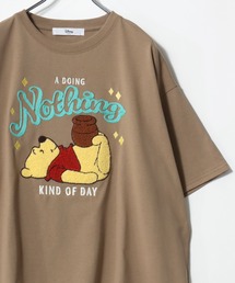 MICKEY MOUSE（ミッキーマウス）の「2026SS Disney/ディズニー ミッキー/ズートピア/ベイマックス/スティッチ/101わんちゃん/プーさん フロント/バックサガラ刺繍 オーバーサイズ 半袖Tシャツ（Tシャツ/カットソー）」