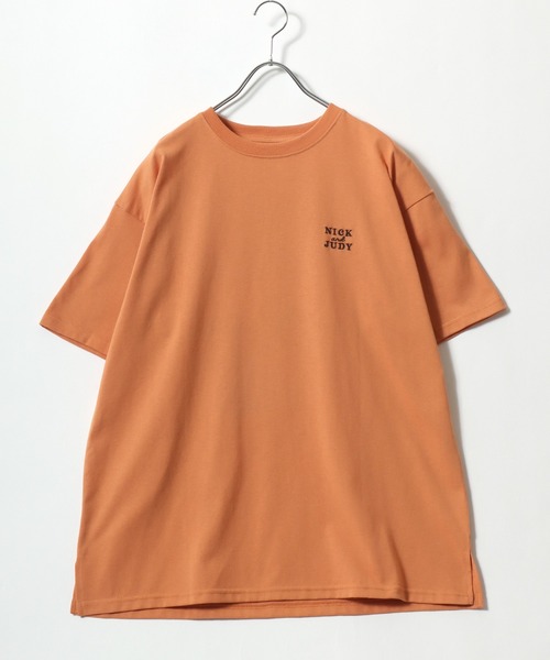 2026SS Disney/ディズニー ズートピア フロント/バックサガラ刺繍