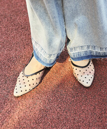 FREAK'S STORE | ドットチュールパンプス(パンプス)