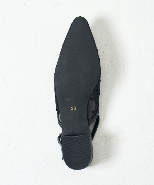 FREAK'S STORE（フリークスストア）の「ドットチュールパンプス（パンプス・レディース・ブラック/ベージュ・36/37/38）」の16枚目の写真