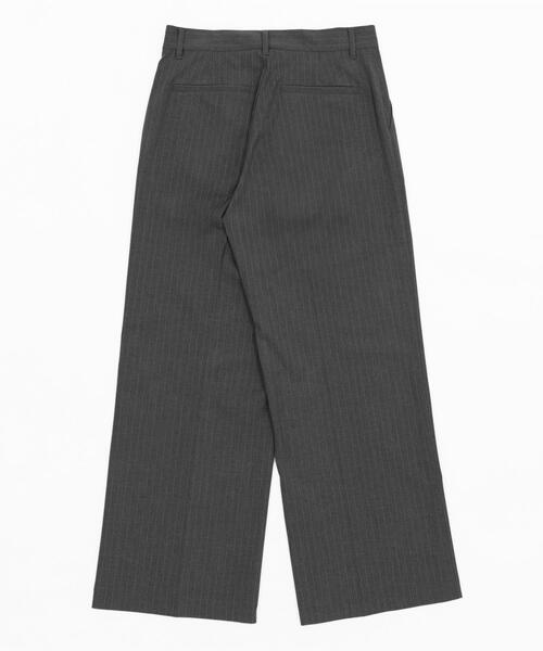 LUCY（ルーシー）の「LUCY/【26年春夏新作】ワイドストレートスラックス（スラックス・メンズ・グレー系その他4/ブラック/ブラック系その他4・LARGE/MEDIUM）」の7枚目の写真