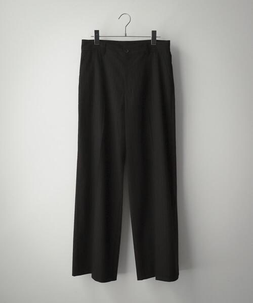 LUCY（ルーシー）の「LUCY/【26年春夏新作】ワイドストレートスラックス（スラックス・メンズ・グレー系その他4/ブラック/ブラック系その他4・LARGE/MEDIUM）」の15枚目の写真