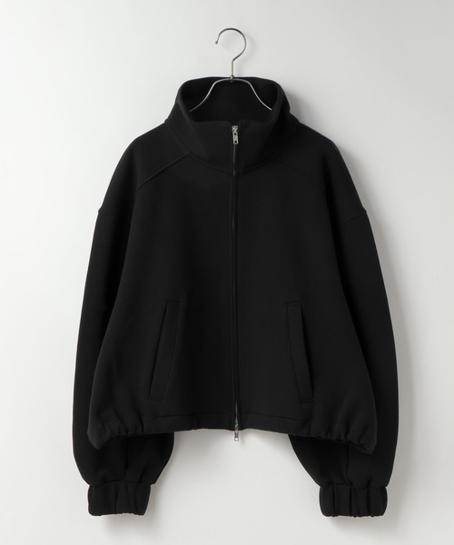 LOWRYS FARM（ローリーズファーム）の「ダンボールブルゾン  654886（スウェット・レディース・ブラック/グレー・FREE）」の14枚目の写真