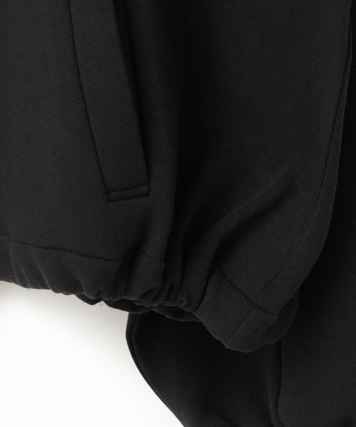 LOWRYS FARM（ローリーズファーム）の「ダンボールブルゾン  654886（スウェット・レディース・ブラック/グレー・FREE）」の20枚目の写真