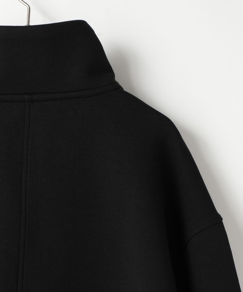 LOWRYS FARM（ローリーズファーム）の「ダンボールブルゾン  654886（スウェット・レディース・ブラック/グレー・FREE）」の21枚目の写真