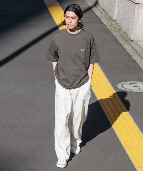PENDLETON（ペンドルトン）の「【PENDLETON(ペンドルトン)】別注ヒストリーロゴTシャツ/吸汗/速乾性/軽量/ドライタッチ/裾ドローコード仕様（Tシャツ/カットソー・メンズ・チャコール/カーキ/ブラック/アイボリー/オフホワイト・LARGE/MEDIUM）」の15枚目の写真