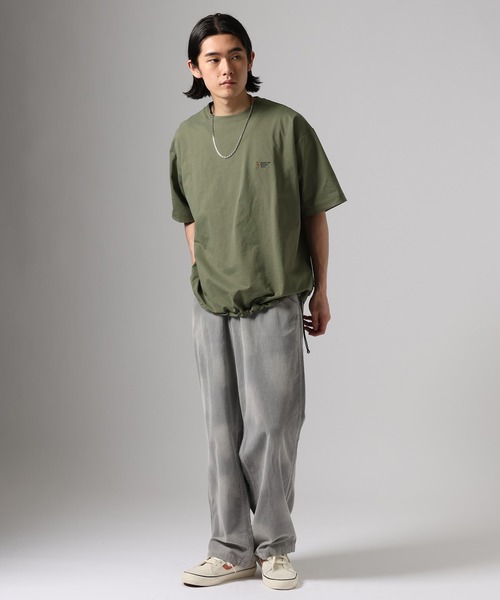 PENDLETON（ペンドルトン）の「【PENDLETON(ペンドルトン)】別注ヒストリーロゴTシャツ/吸汗/速乾性/軽量/ドライタッチ/裾ドローコード仕様（Tシャツ/カットソー・メンズ・チャコール/カーキ/ブラック/アイボリー/オフホワイト・LARGE/MEDIUM）」の21枚目の写真