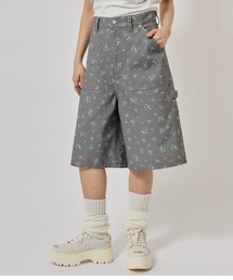 atmos pink | atmos pink Floral Work Half Pants / アトモス ピンク フローラル ワーク ハーフ パンツ(その他パンツ)