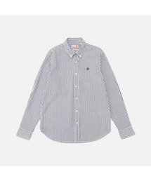 Timberland | ストライプ シアサッカー 長袖 シャツ メンズ(シャツ/ブラウス)