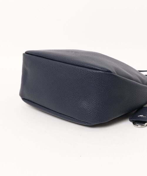 DRAW(ドロー)の「DRAW(ドロー) / ドローストリング SMALL Hanging Pouch Bag(ハンドバッグ・レディース・ベージュ/ネイビー・FREE)」の4枚目の写真