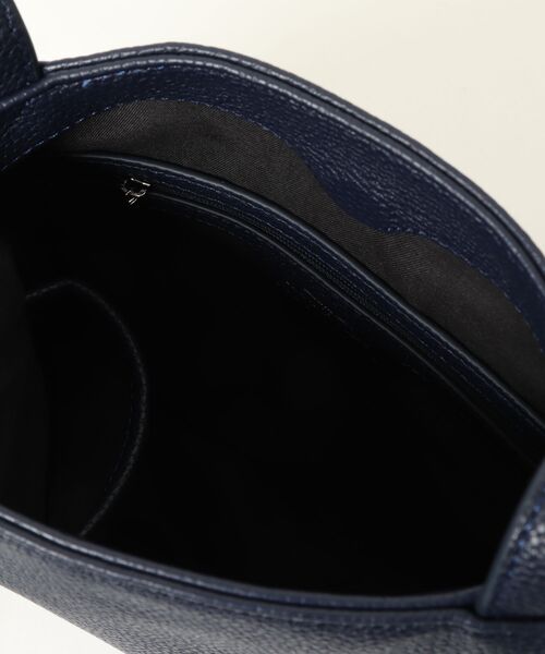DRAW(ドロー)の「DRAW(ドロー) / ドローストリング SMALL Hanging Pouch Bag(ハンドバッグ・レディース・ベージュ/ネイビー・FREE)」の5枚目の写真