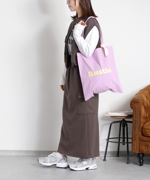 cepo（セポ）の「〈セットアイテム〉ダンボールワークベスト＆カーゴスカート（アンサンブル・レディース・チャコール/カーキ/オフホワイト・M）」の21枚目の写真