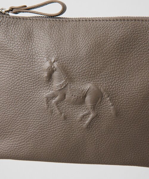 ear PAPILLONNER（イアパピヨネ）の「【IOPELLE(イオペレ)】アニマルスタンプショルダーバッグ（ショルダーバッグ・レディース・ブラック/パープル/グレー・FREE）」の17枚目の写真