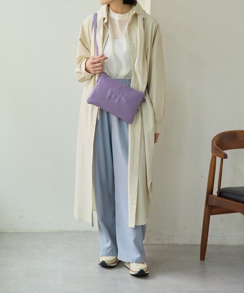 ear PAPILLONNER（イアパピヨネ）の「【IOPELLE(イオペレ)】アニマルスタンプショルダーバッグ（ショルダーバッグ・レディース・ブラック/パープル/グレー・FREE）」の9枚目の写真