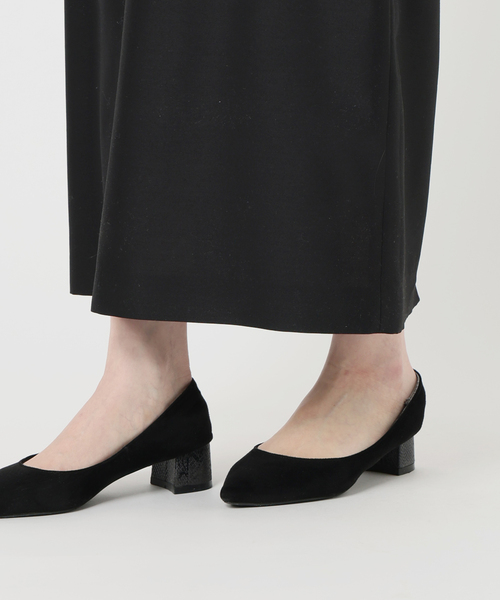 VERMEIL par iena(ヴェルメイユパーイエナ)の「シルクウールワンピース(ワンピース・レディース・ブラック・40/38/36)」の14枚目の写真