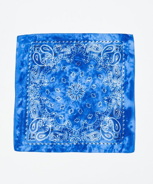 CIAOPANIC(チャオパニック)の「タイダイバンダナ(バンダナ/スカーフ・レディース・ブルー/グレー/サックスブルー・FREE)」の3枚目の写真