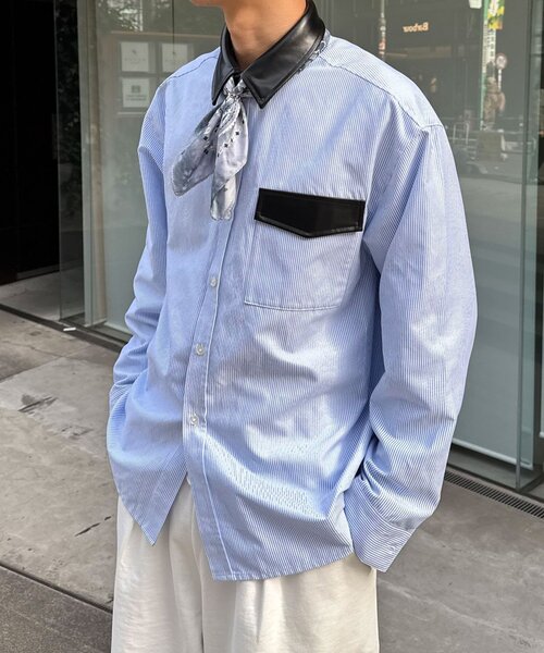 CIAOPANIC(チャオパニック)の「タイダイバンダナ(バンダナ/スカーフ・レディース・ブルー/グレー/サックスブルー・FREE)」の6枚目の写真