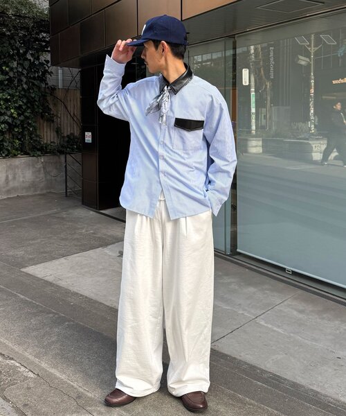 CIAOPANIC(チャオパニック)の「タイダイバンダナ(バンダナ/スカーフ・レディース・ブルー/グレー/サックスブルー・FREE)」の7枚目の写真