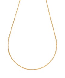CRIMIE（クライミー）の「FINE SLIM CHAIN NECKLACE 24KDP 38-45cm（ネックレス）」
