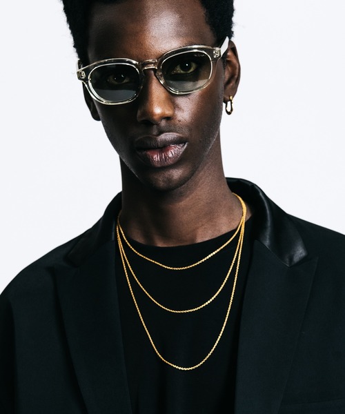 CRIMIE（クライミー）の「FINE SLIM CHAIN NECKLACE 24KDP 38-45cm（ネックレス・メンズ・ゴールド・ONE SIZE）」の9枚目の写真
