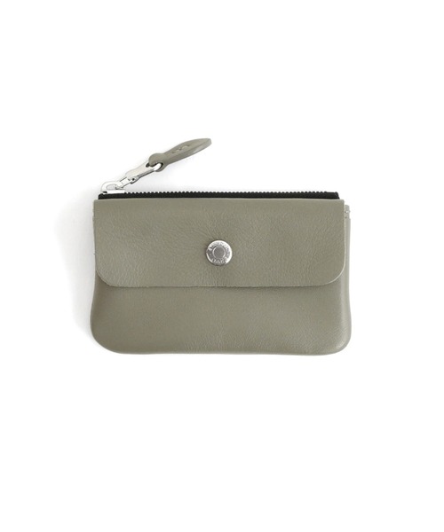 STANDARD SUPPLY(スタンダードサプライ)の「スタンダードサプライ / PAL パル / KEY CASE キーケース ミニ財布 本革(キーケース/キーアクセサリー・レディース・マスタード/コーラルピンク/ブラック/カーキ/グレー/ダークグリーン/グレイッシュブルー・FREE)」の2枚目の写真