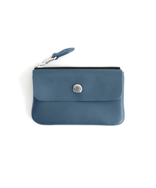 STANDARD SUPPLY(スタンダードサプライ)の「スタンダードサプライ / PAL パル / KEY CASE キーケース ミニ財布 本革(キーケース/キーアクセサリー・レディース・マスタード/コーラルピンク/ブラック/カーキ/グレー/ダークグリーン/グレイッシュブルー・FREE)」の5枚目の写真