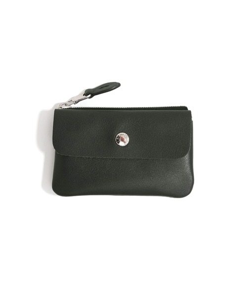 STANDARD SUPPLY(スタンダードサプライ)の「スタンダードサプライ / PAL パル / KEY CASE キーケース ミニ財布 本革(キーケース/キーアクセサリー・レディース・マスタード/コーラルピンク/ブラック/カーキ/グレー/ダークグリーン/グレイッシュブルー・FREE)」の1枚目の写真