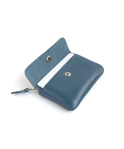 STANDARD SUPPLY(スタンダードサプライ)の「スタンダードサプライ / PAL パル / KEY CASE キーケース ミニ財布 本革(キーケース/キーアクセサリー・レディース・マスタード/コーラルピンク/ブラック/カーキ/グレー/ダークグリーン/グレイッシュブルー・FREE)」の14枚目の写真