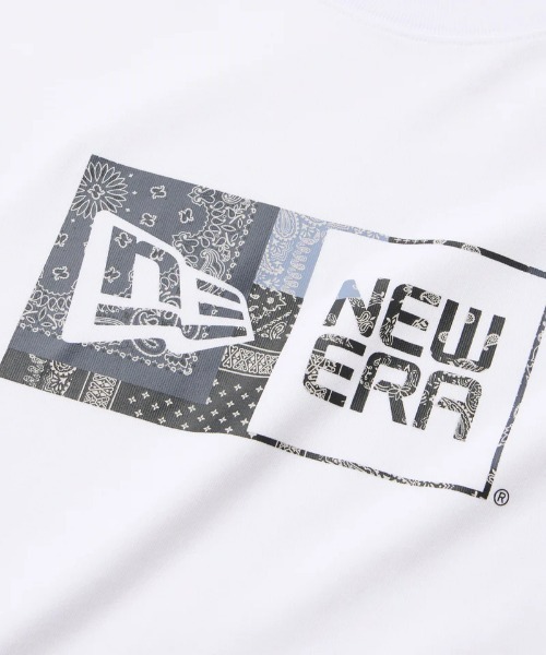 NEW ERA(ニューエラ)の「【NEW ERA】 S/S Cotton Tee SS CT TEE ORI PAISLEY BOX WHI(Tシャツ/カットソー・メンズ・ホワイト・MEDIUM/LARGE/X-LARGE)」の3枚目の写真
