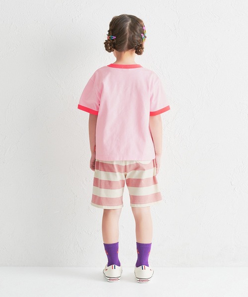 MIKI HOUSE（ミキハウス）の「【WEB限定】ロゴ半袖Ｔシャツ（Tシャツ/カットソー・キッズ・ホワイト/グレー/ピンク・110cm/100cm/90cm/80ｃｍ/130cm/120cm）」の15枚目の写真