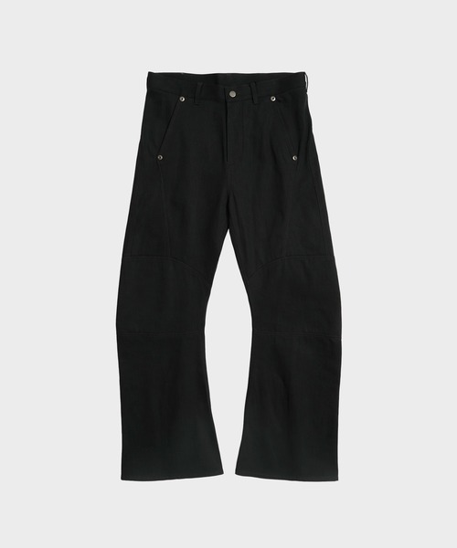 CONZ(コンズ)の「panelled leg pants/カッティング/ストレートライン/NVRFRGT(その他パンツ・メンズ・ダークグレー/ブラック・1/3/2)」の10枚目の写真