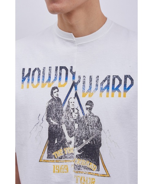 TORNADO MART(トルネードマート)の「TORNADO MART∴リメイク風製品染めTシャツ(Tシャツ/カットソー・メンズ・チャコール/ホワイト/マルチ・M/L/LL)」の17枚目の写真