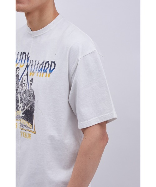 TORNADO MART(トルネードマート)の「TORNADO MART∴リメイク風製品染めTシャツ(Tシャツ/カットソー・メンズ・チャコール/ホワイト/マルチ・M/L/LL)」の18枚目の写真