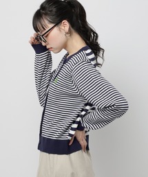 niko and... | コンパクト刺繍カーディガン(カーディガン/ボレロ)