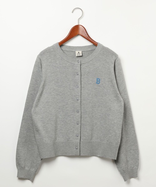 niko and...(ニコアンド)の「コンパクト刺繍カーディガン(カーディガン/ボレロ・レディース・ネイビー/グレー/パープル・FREE)」の2枚目の写真