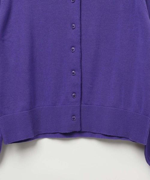 niko and...(ニコアンド)の「コンパクト刺繍カーディガン(カーディガン/ボレロ・レディース・ネイビー/グレー/パープル・FREE)」の11枚目の写真