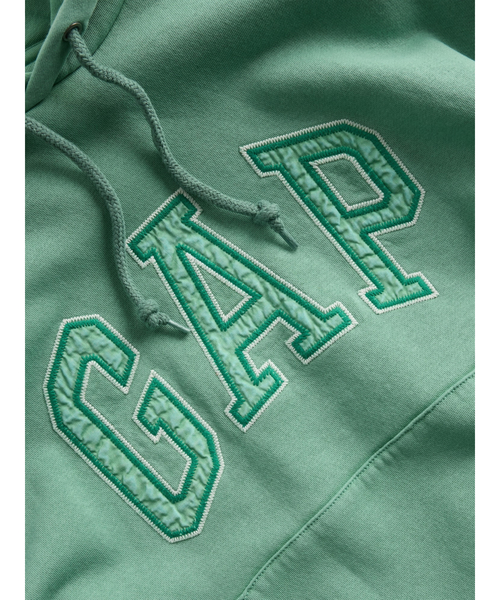 GAP(ギャップ)の「ヴィンテージソフト オーバーサイズ GAPロゴパーカー(パーカー・メンズ・グリーン/ブラウン・XL/L/M/S/XS)」の14枚目の写真