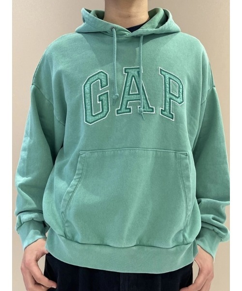 GAP(ギャップ)の「ヴィンテージソフト オーバーサイズ GAPロゴパーカー(パーカー・メンズ・グリーン/ブラウン・XL/L/M/S/XS)」の11枚目の写真