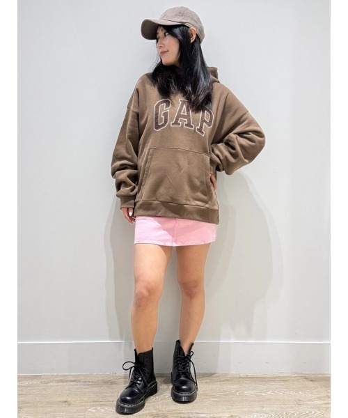 GAP(ギャップ)の「ヴィンテージソフト オーバーサイズ GAPロゴパーカー(パーカー・メンズ・グリーン/ブラウン・XL/L/M/S/XS)」の17枚目の写真