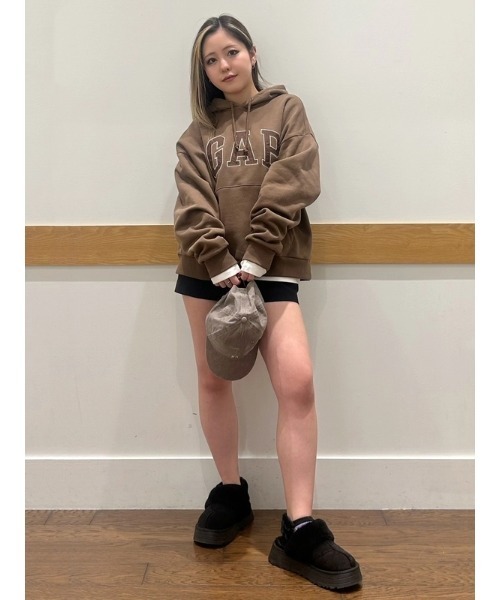 GAP(ギャップ)の「ヴィンテージソフト オーバーサイズ GAPロゴパーカー(パーカー・メンズ・グリーン/ブラウン・XL/L/M/S/XS)」の18枚目の写真