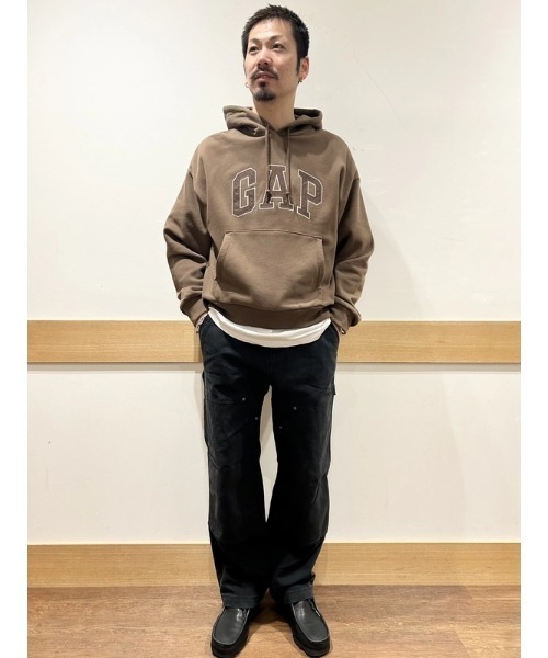 GAP(ギャップ)の「ヴィンテージソフト オーバーサイズ GAPロゴパーカー(パーカー・メンズ・グリーン/ブラウン・XL/L/M/S/XS)」の19枚目の写真