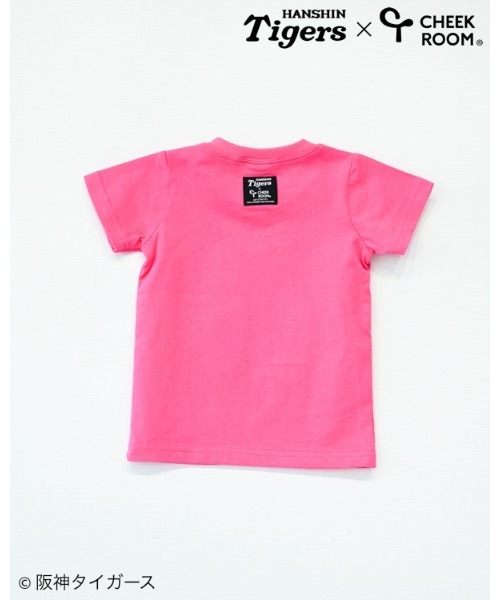 CHEEK ROOM(チークルーム)の「CHEEK ROOM/チークルーム 阪神タイガース スパンコール Tシャツ(Tシャツ/カットソー・キッズ・ピンク/オフホワイト・140cm/130cm/120cm/110cm/100cm/90cm)」の11枚目の写真