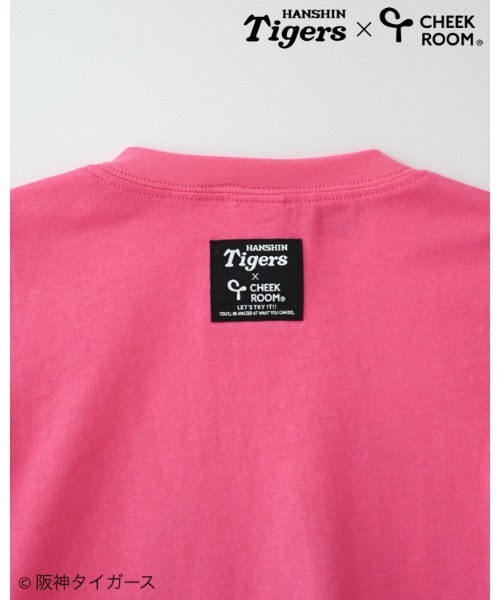 CHEEK ROOM(チークルーム)の「CHEEK ROOM/チークルーム 阪神タイガース スパンコール Tシャツ(Tシャツ/カットソー・キッズ・ピンク/オフホワイト・140cm/130cm/120cm/110cm/100cm/90cm)」の17枚目の写真