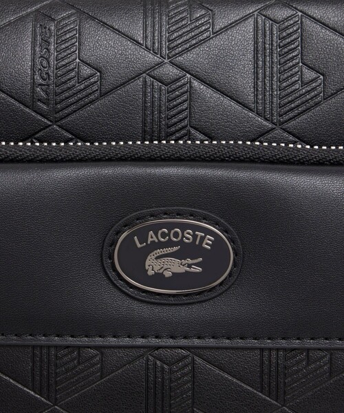 LACOSTE(ラコステ)の「モノグラム コンビネーションミニショルダーバッグ(ショルダーバッグ・メンズ・ブラック・FREE)」の5枚目の写真