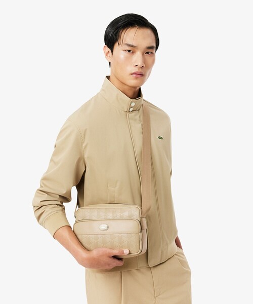 LACOSTE(ラコステ)の「モノグラム コンビネーションミニショルダーバッグ(ショルダーバッグ・メンズ・ブラック・FREE)」の6枚目の写真