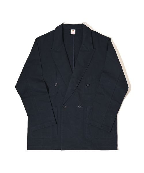 FRUIT OF THE LOOM（フルーツオブザルーム）の「金子恵治 × Fruit of the Loom ATHLETIC FORMAL DOUBLE SUIT（セットアップ・メンズ・ネイビー/ブラック・LARGE/X-LARGE/MEDIUM）」の14枚目の写真