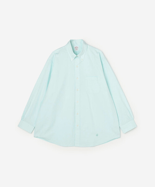 BROOKS BROTHERS(ブルックスブラザーズ)の「Brooks Brothers |〈別注〉ピンポイントオックスフォード ポロカラーボタンダウンシャツ MEN(シャツ/ブラウス・メンズ・ライトブルー・M/L)」の2枚目の写真