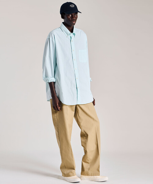BROOKS BROTHERS(ブルックスブラザーズ)の「Brooks Brothers |〈別注〉ピンポイントオックスフォード ポロカラーボタンダウンシャツ MEN(シャツ/ブラウス・メンズ・ライトブルー・M/L)」の16枚目の写真